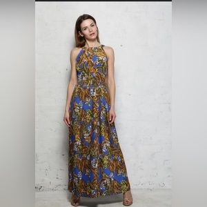 Darling Selena Maxi tropical print dress size S